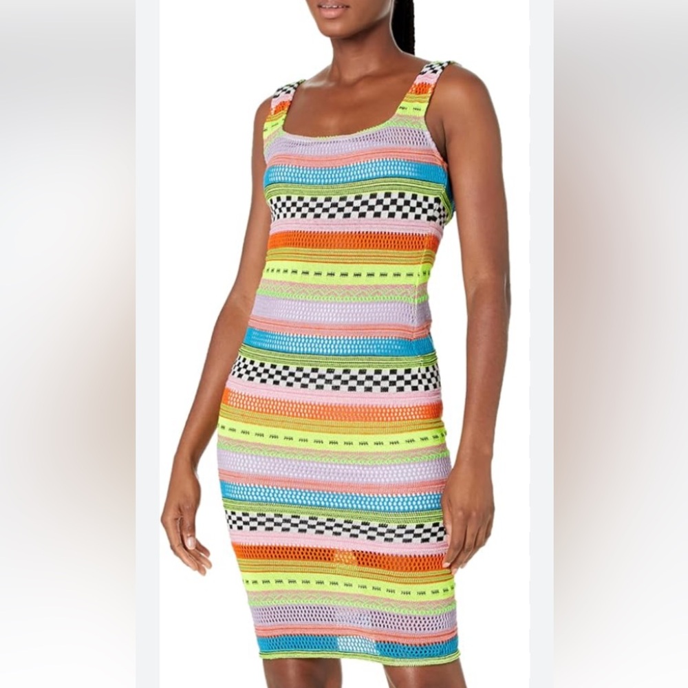 Black Halo Inka Sheath Womens Dress Sz medium comes with underwear $ 216